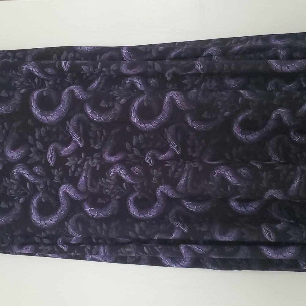 Killstar Purple Asymmetrical Skirt - Picture 3 of 16